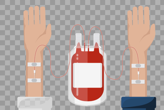献血中的手臂图片素材免费下载