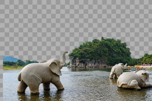 桂林象山公园图片素材免费下载