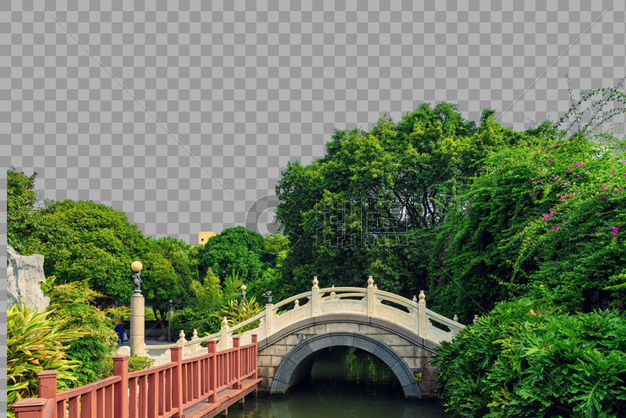拱桥石桥风光图片素材免费下载
