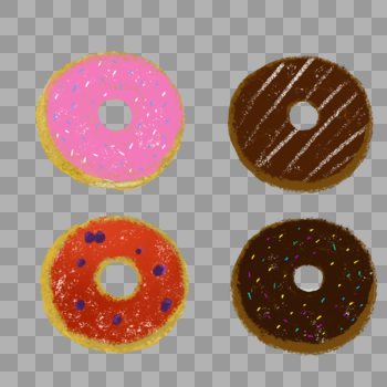 甜甜圈合集图片素材免费下载