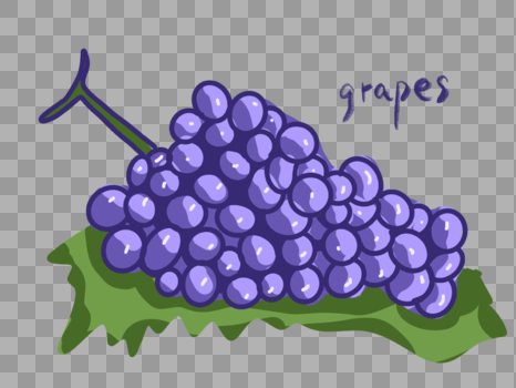 葡萄水果元素图片素材免费下载