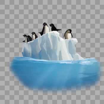 冰岛的企鹅图片素材免费下载