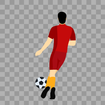 足球运球动作图片素材免费下载