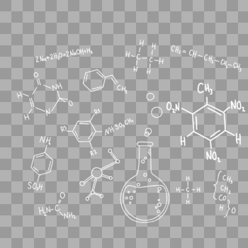 化学公式底纹图片素材免费下载