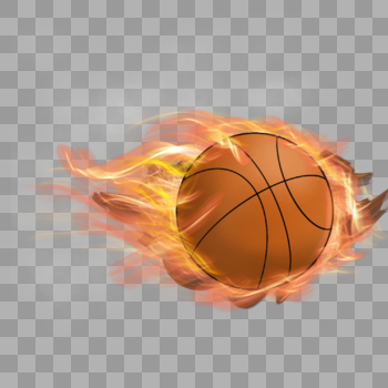 篮球火图片素材免费下载