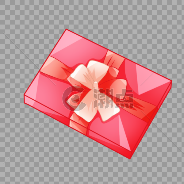 粉红色蝴蝶结礼物盒图片素材免费下载