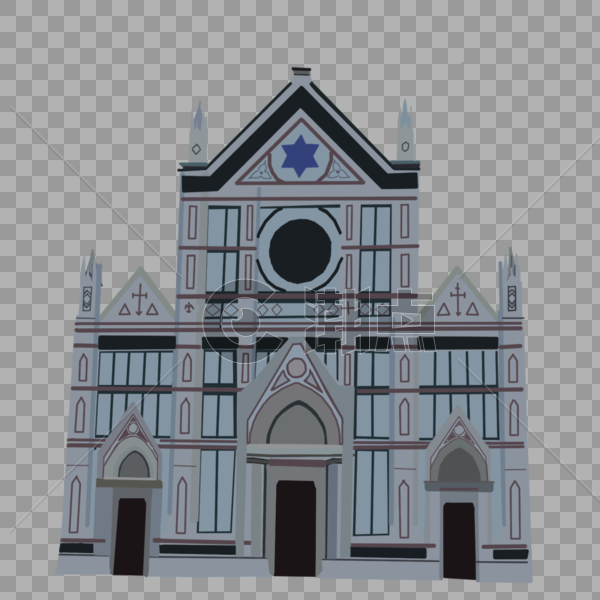 法国建筑佛罗伦萨主教堂图片素材免费下载