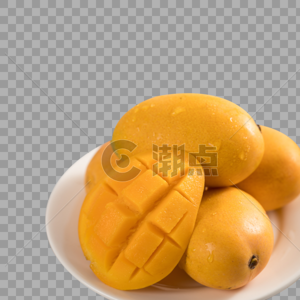 新鲜的芒果图片素材免费下载