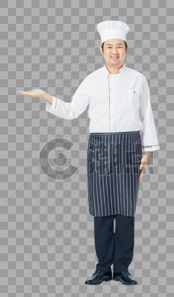 男性厨师形象图片素材免费下载