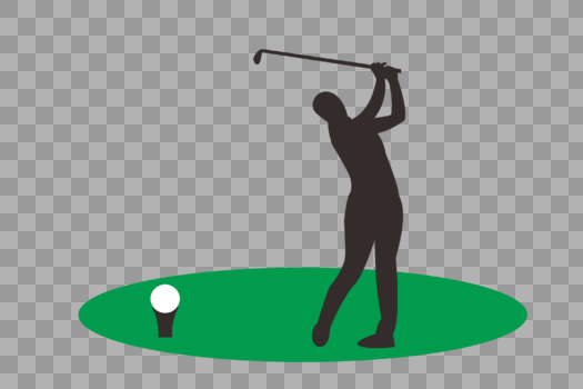 打高尔夫球图片素材免费下载