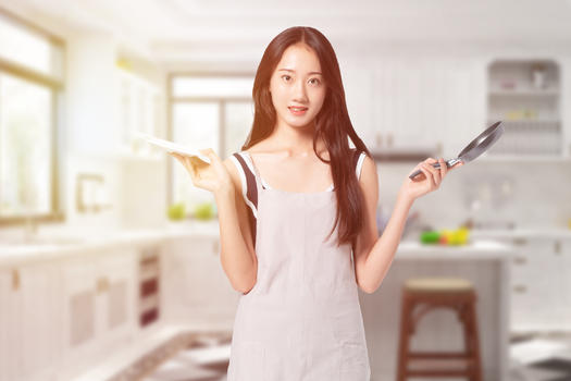 女性烹饪做饭图片素材免费下载