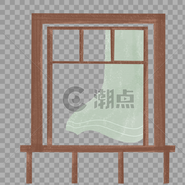 窗户和窗帘图片素材免费下载