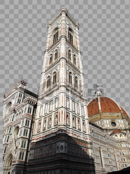 意大利佛罗伦萨乔托钟楼图片素材免费下载