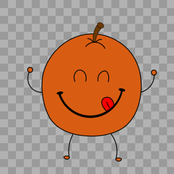 可爱的小橙子图片素材免费下载