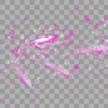 紫色旋涡星云光效图片素材免费下载