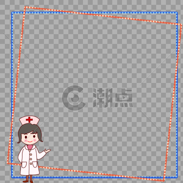 护士边框图片素材免费下载