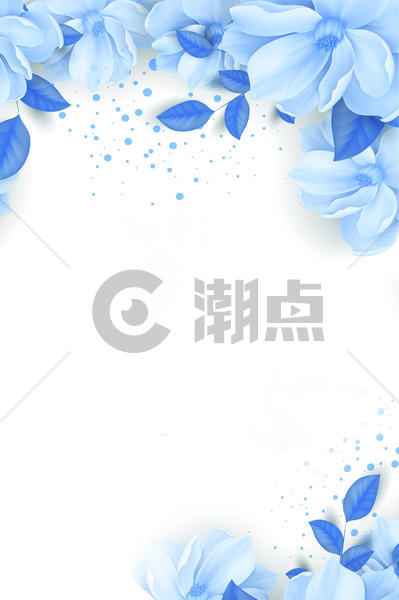 清新花卉背景图片素材免费下载