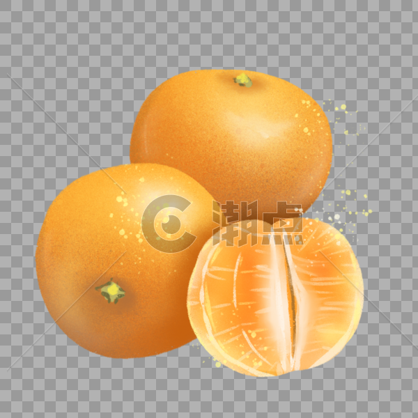 夏季水果柑橘橙子图片素材免费下载