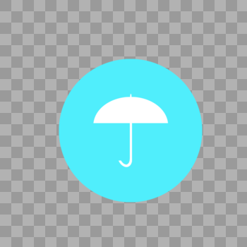 雨伞图标图片素材免费下载