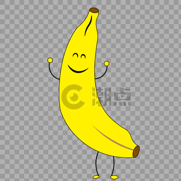 黄色的香蕉图片素材免费下载
