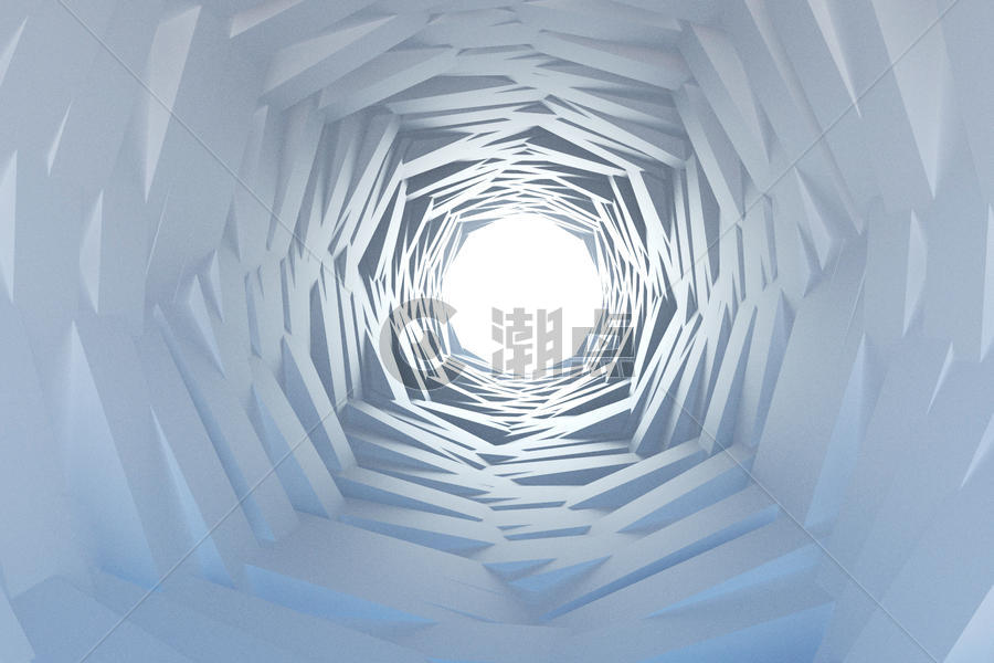 抽象空间隧道图片素材免费下载