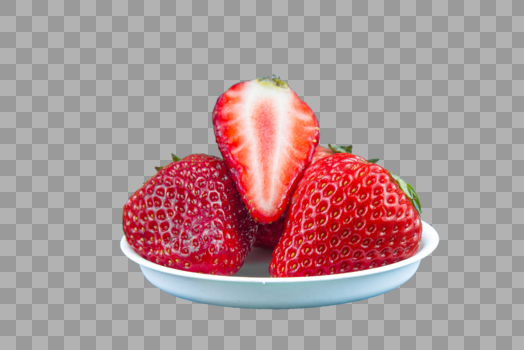 丹东牛奶草莓图片素材免费下载