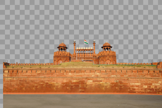 印度德里红堡图片素材免费下载