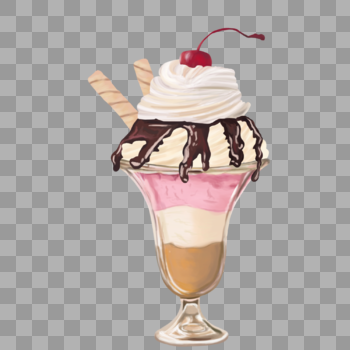冰激凌甜品图片素材免费下载