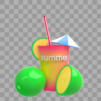 夏季饮品水果图片素材免费下载