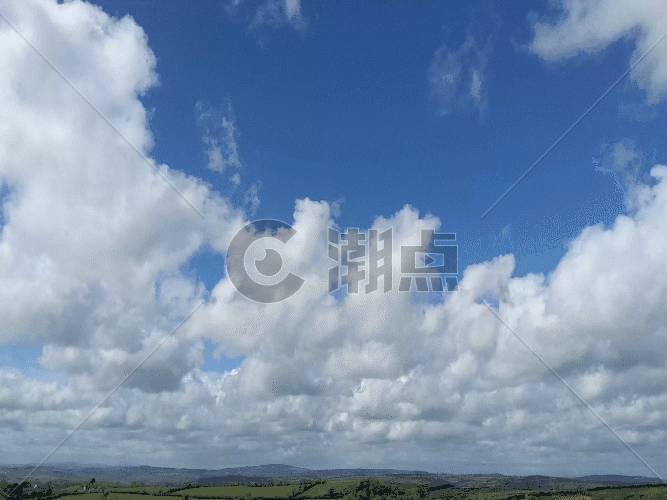天空白云GIF图片素材免费下载