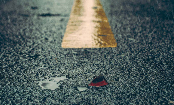 雨中的马路gif图片素材免费下载