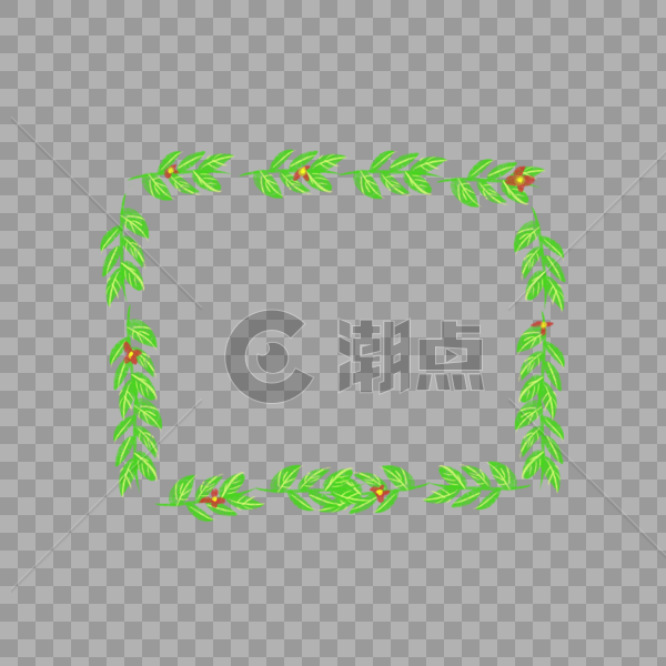 植物边框图片素材免费下载