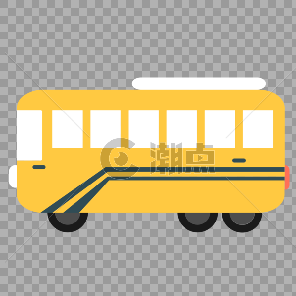 交通工具公交车图标免抠矢量插画素材图片素材免费下载