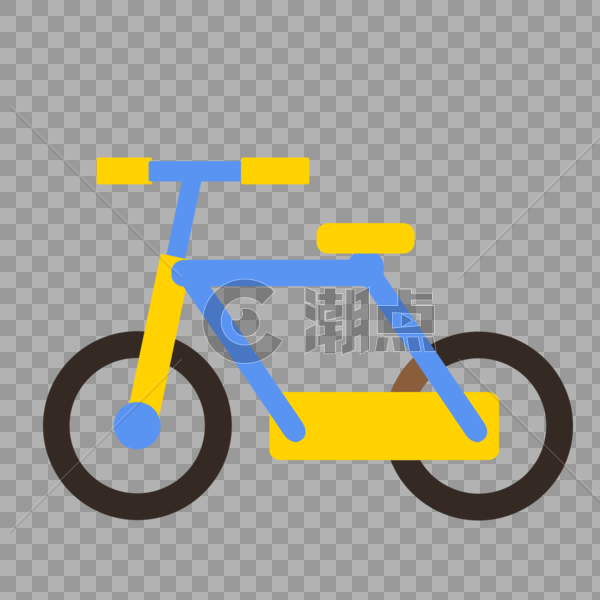 交通工具自行车图标免抠矢量插画素材图片素材免费下载