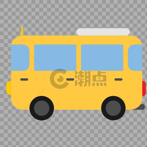 交通工具公共汽车图标免抠矢量插画素材图片素材免费下载
