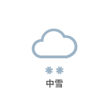天气图标中雪图标GIF图片素材免费下载