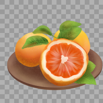 新鲜营养餐后水果橙子图片素材免费下载