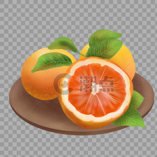 新鲜营养餐后水果橙子图片素材免费下载
