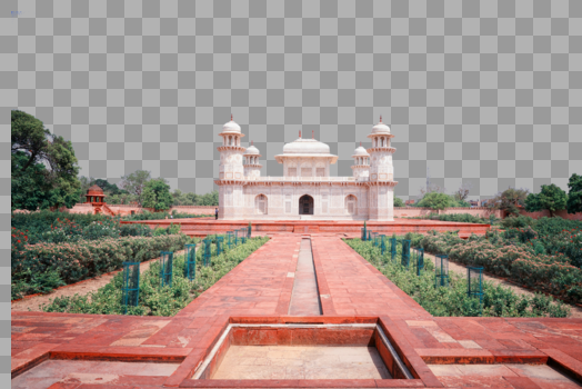 印度阿格拉地标小泰姬陵建筑图片素材免费下载