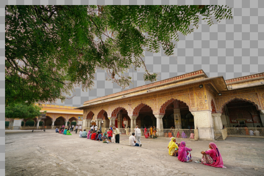 印度斋普尔寺庙祈祷图片素材免费下载