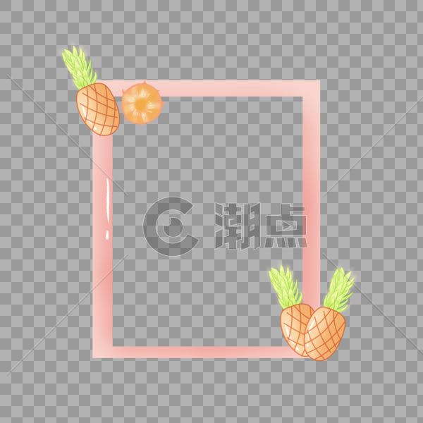 水果边框图片素材免费下载