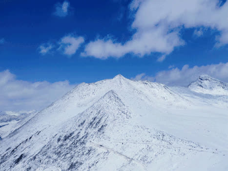 雪山高原GIF图片素材免费下载
