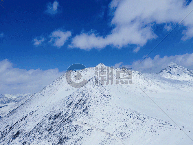 雪山高原GIF图片素材免费下载