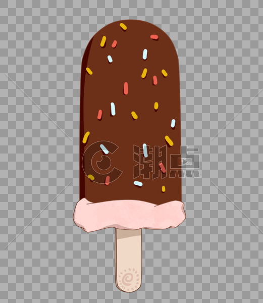 巧克力冰棒图片素材免费下载