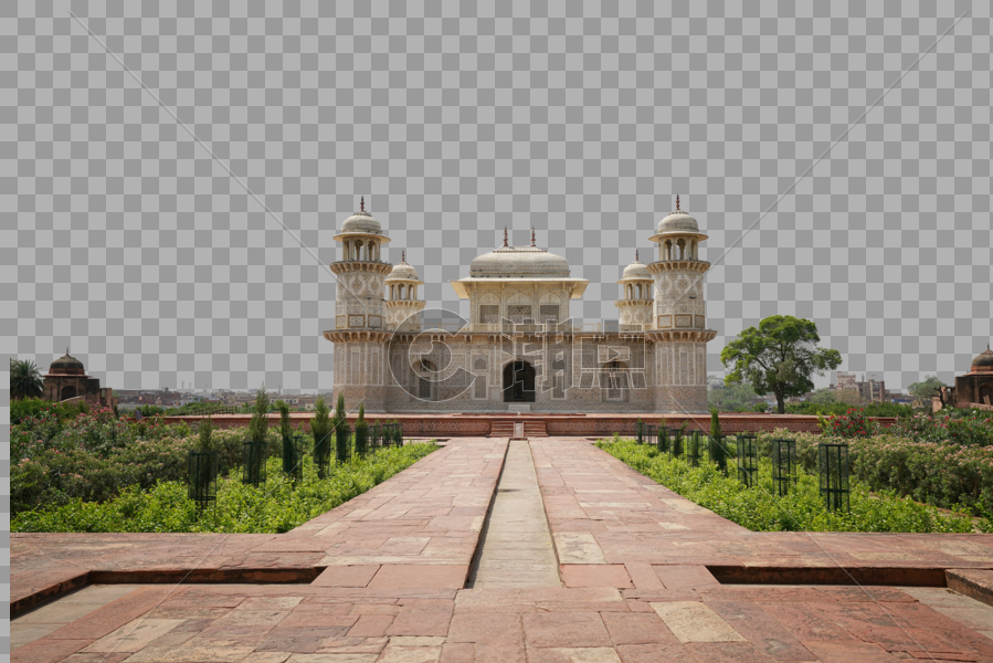 印度阿格拉地标小泰姬陵建筑图片素材免费下载