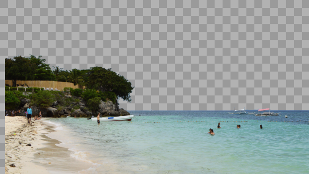 菲律宾邦劳岛海滩图片素材免费下载