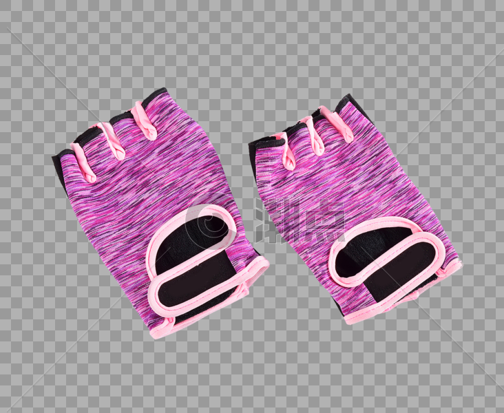 粉色运动手套图片素材免费下载