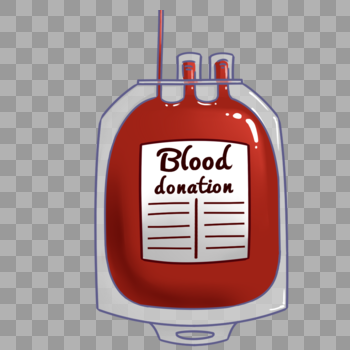 血袋呼吁献血图片素材免费下载