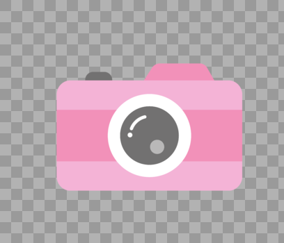 粉色相机图片素材免费下载