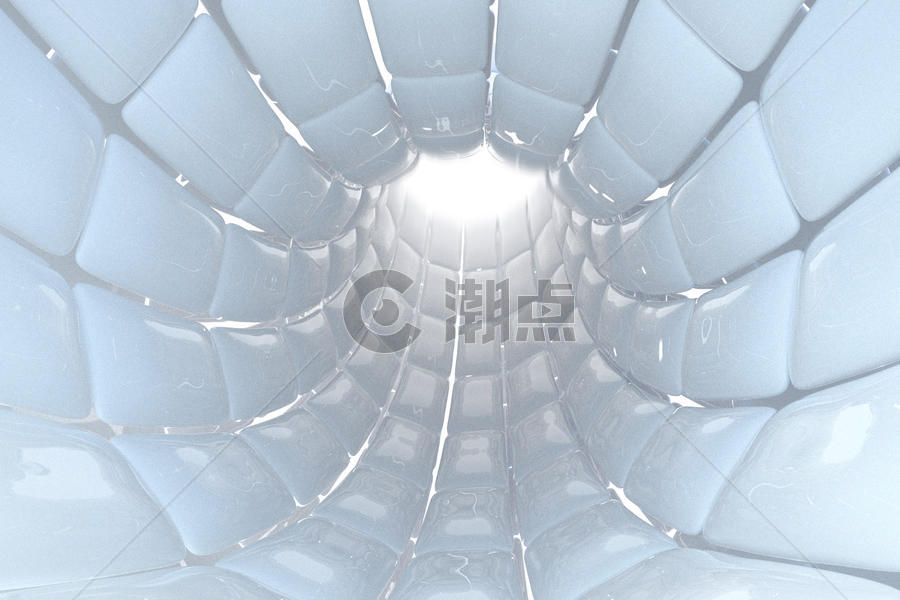 抽象概念隧道 未来感背景图片素材免费下载
